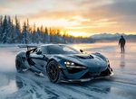 Как приручить 1000-сильный Lamborghini на льду?