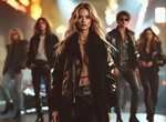 Как Dsquared2 отметил 30-летие бренда: рок-н-ролльный показ с Наоми Кэмпбелл и полицейскими машинами