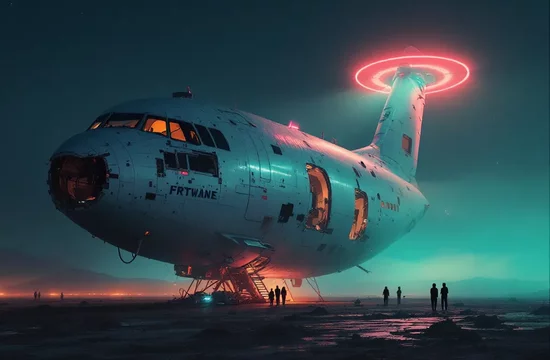 Самолет с Burning