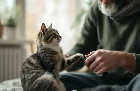 Стрижка когтей у