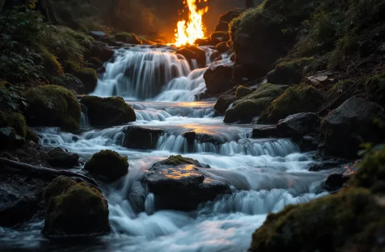 Как пламя может