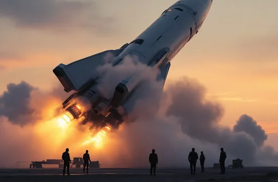 Запуск Starship Flight