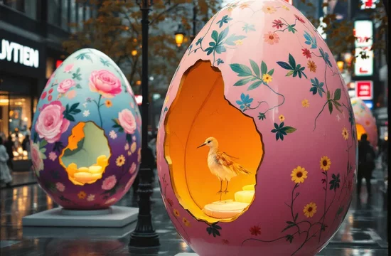 Гигантские яйца Лондона