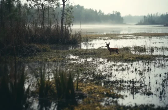 Серьёзный ущерб: олени