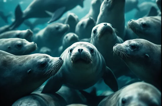 Морские тюлени используют