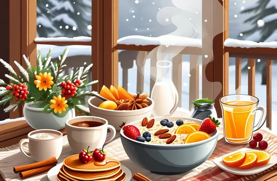 Зимнее утро: рецепты