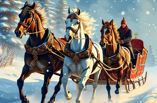 Русская тройка: символ