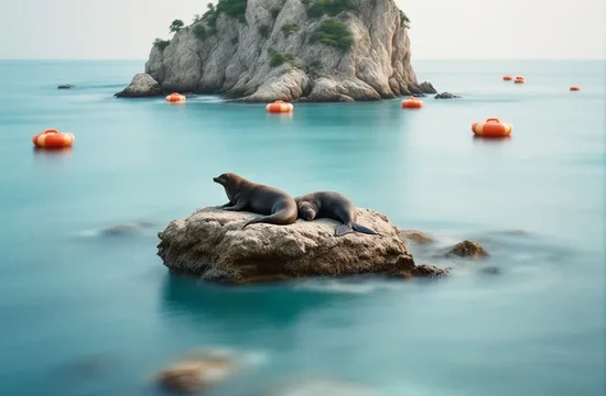Защитные буи у