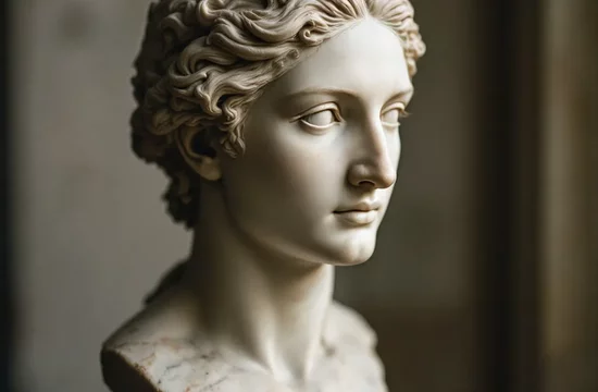 Мраморный бюст сэра