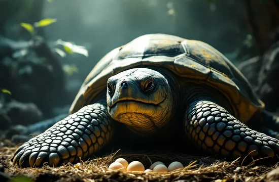 Как 100-летняя черепаха