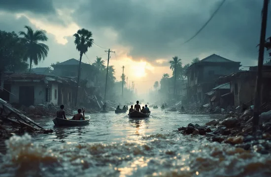 Киншаса под водой: