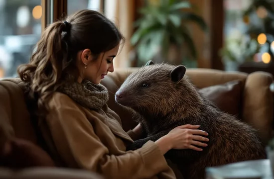 Кафе капибар во