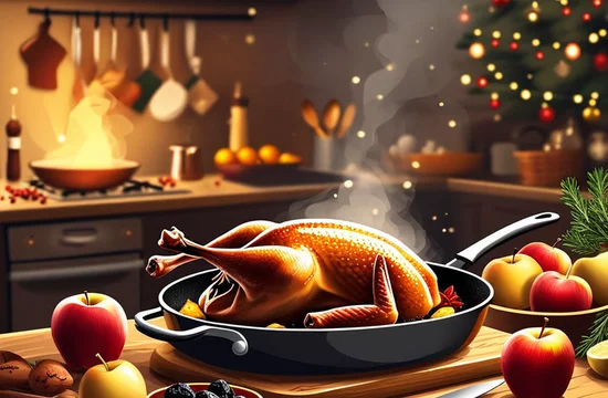 Рождественская утка по-датски: