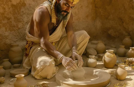 Древнеегипетский гончар: как