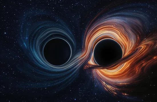 Столкновение черных дыр