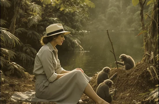 Разве шимпанзе —