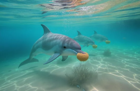 Глухая охота дельфинов