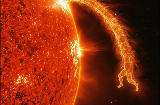 Гигантский "зверь": танцующий