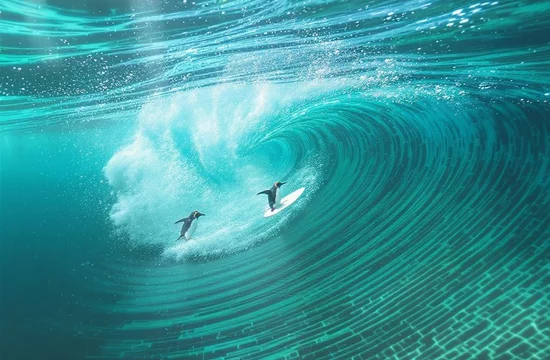 Магеллановы пингвины: мастера