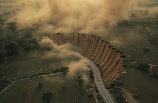 Изогнутый разлом: как