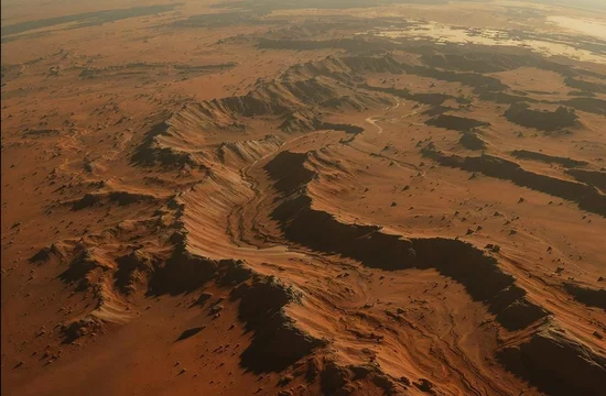 Сети древних рек