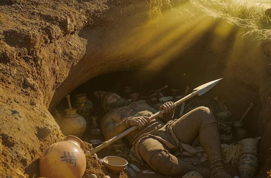 Бронзовый великан Кешикчидага