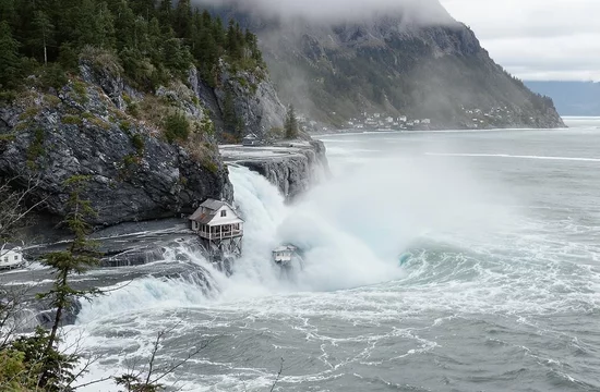 Рекордный прорыв ледника