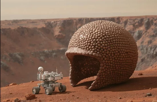 Почему марсианский камень