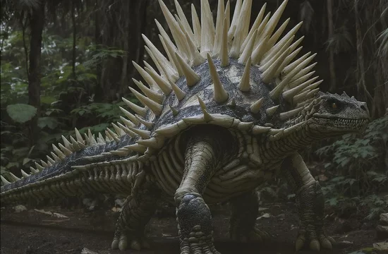 Юрский павлин: шипы