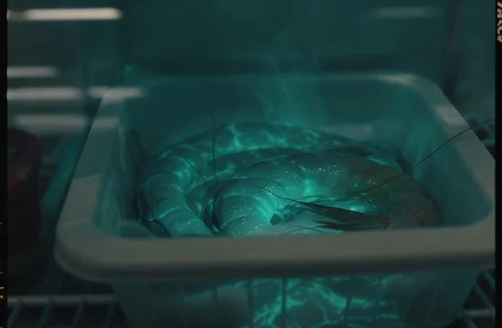 Откуда в креветках