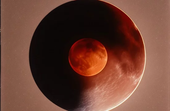 Кровавая луна над