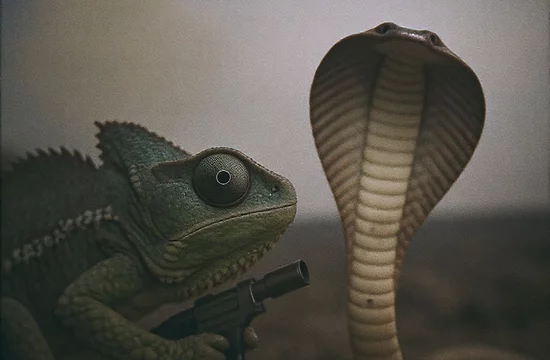 Змеиная паника, птичьи