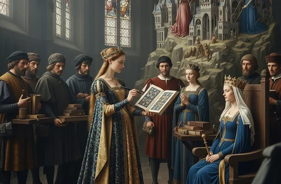 Как вдова XV