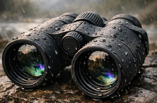 Технологичный всепогодный бинокль