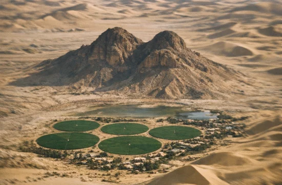 Древнее озеро с