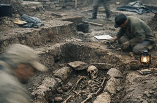 Массовое захоронение возрастом