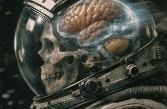 Смещение мозга астронавтов