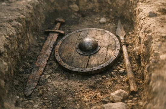 Англосаксонские дети, похороненные