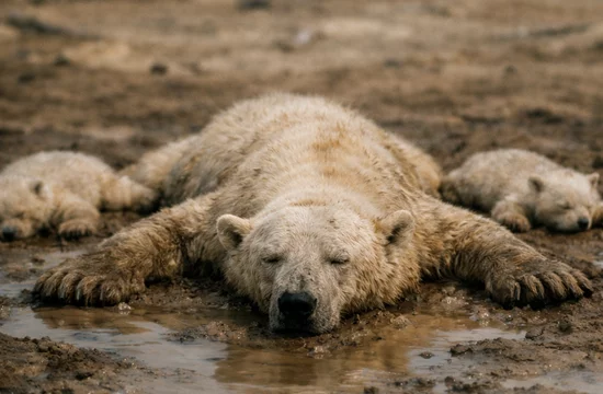 Почему полярные медведи