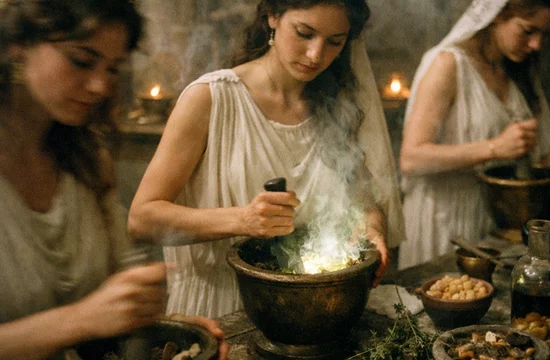 Жрицы элевсинских мистерий