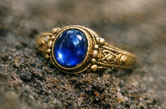 Средневековое золотое кольцо