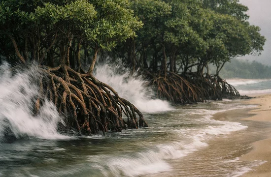 Деревья в океане:
