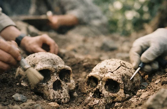 Черепа Homo erectus