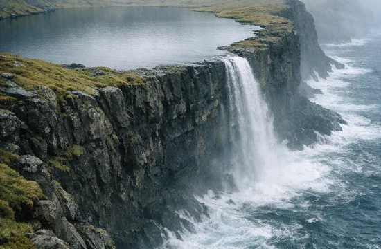 Озеро Сёрвагсватн: водоём,