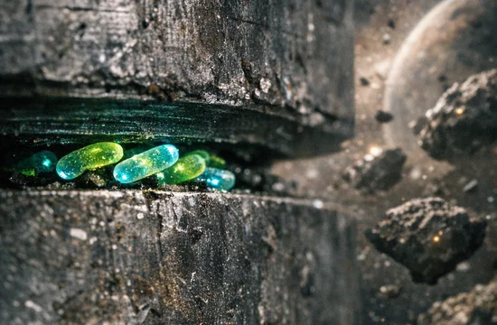 Бактерии в стальном