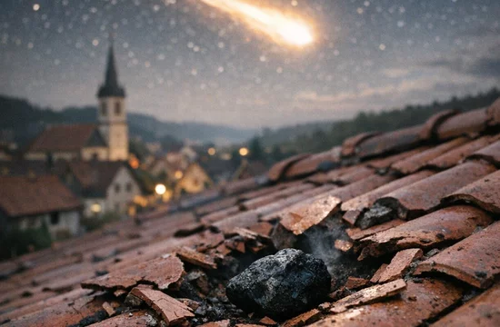 Метеорит пробил крышу