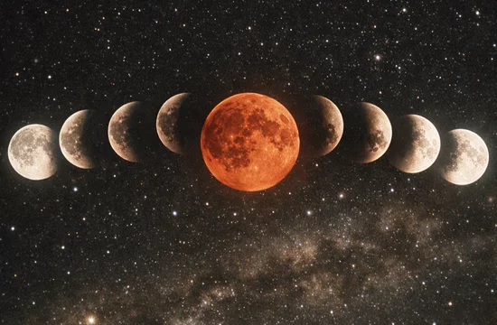 Тень земли на