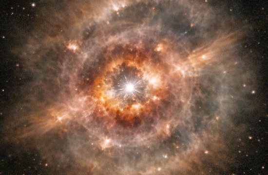 Два телескопа сфотографировали