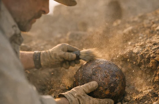 Пушечное ядро из-под