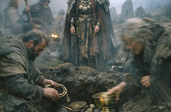 Клады Мелсонби: похороны